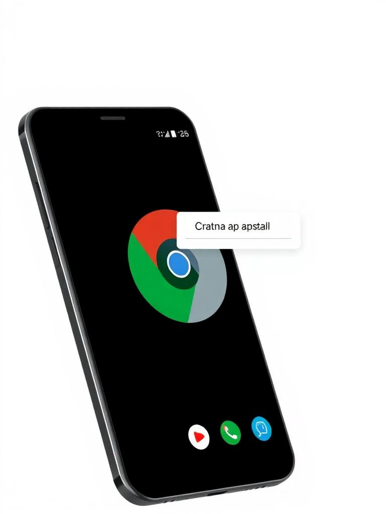Menu Chrome z opcją Zainstaluj aplikację